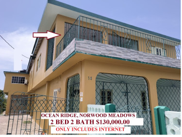 2-bedroom, 2-bath house for rent in Ocean Ridge